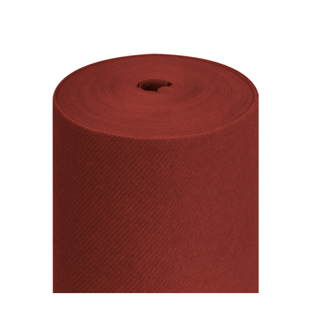 Image MAXI "TÊTE-À-TÊTE" PRÉ. 120CM (20 FEU.)  55 G/M2 0,5x24 M BORDEAUX AIRLAID (6 UNITÉ) #1