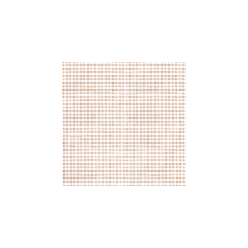 NAPPES PLIAGE M 'LIKE LINEN - VICHY' 70 G/M2 100x100 CM TAUPE SPUNLACE (200 UNITÉ)