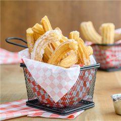 Image MINI FRITEUSES 2 PORTIONS 'ARTINOX'  12,5x10x7,5 CM NOIR ACIER (6 UNITÉ) #4