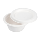 Image MINI POTS + COUVERCLES 'BIONIC' 60 ML Ø 6,9x3+0,7 CM BLANC BAGASSE (1000 UNITÉ) #3