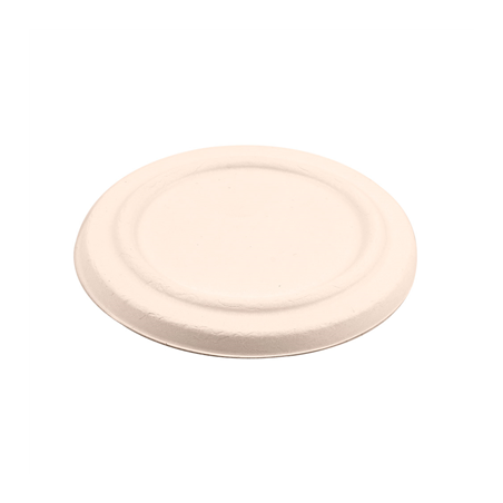 Image COUVERCLES POUR POTS 228.87 'BIONIC'  Ø 12x1,2 CM NATUREL BAGASSE (500 UNITÉ) #1