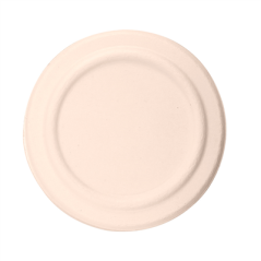 Image COUVERCLES POUR POTS 228.87 'BIONIC'  Ø 12x1,2 CM NATUREL BAGASSE (500 UNITÉ) #3