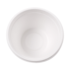 Image POTS 'BIONIC' 360 ML Ø 11,6x6,3 CM BLANC BAGASSE (500 UNITÉ) #3