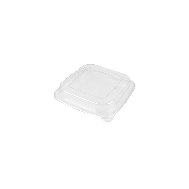 COUVERCLES HAUTS POUR 228.40/41/42 - 226.93/94/95 'BIONIC' 18,5x18,5x3 CM TRANSPARENT PET (400 UNITÉ) COUVERCLES HAUTS POUR 228.40/41/42 - 226.93/94/95 'BIONIC' 18,5x18,5x3 CM TRANSPARENT PET (400 UNITÉ)