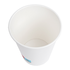 Image GOBELETS BOISSONS CHAUDES 1 PAROI 360 ML 300 + 18 PE G/M2 Ø9/6x11 CM BLANC CARTON (900 UNITÉ) #3