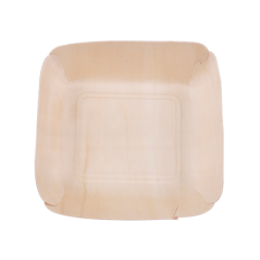 Image BARQUETTES RECTANGULAIRES 'WOOD'  13x12x3 CM NATUREL BOIS (50 UNITÉ) #3