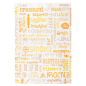 Image SACHETS CROISSANTS 'PAROLE' 33 G/M2 19+8x26 CM BLANC CELLULOSE (500 UNITÉ) #1