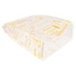 Image SACHETS CROISSANTS 'PAROLE' 33 G/M2 19+8x26 CM BLANC CELLULOSE (500 UNITÉ) #2