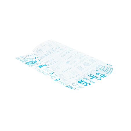 PAPIER INGRAISSABLES BASKET 'PAROLE' 35 G/M2 31x31 CM BLEU PARCH.INGRAISSABLE (1000 UNITÉ)