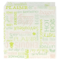 Image PAPIER INGRAISSABLES OUVERT 2 CÔTÉS FAST FOOD 'PAROLE' 35 G/M2 16x16,5 CM BLANC PARCH.INGRAISSABLE (500 UNITÉ) #1