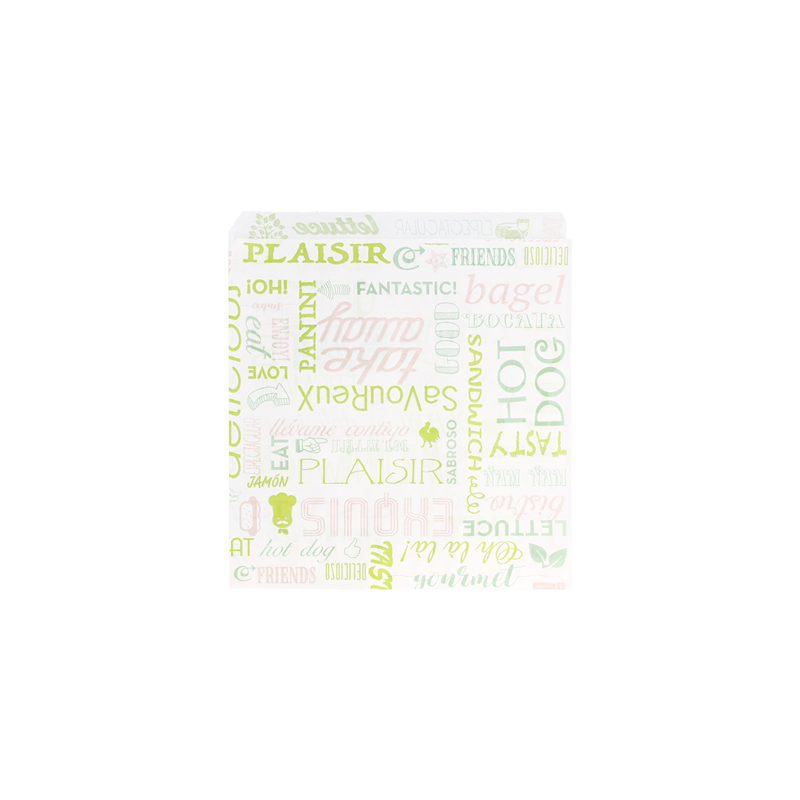 PAPIER INGRAISSABLES OUVERT 2 CÔTÉS FAST FOOD 'PAROLE' 35 G/M2 17x18 CM BLANC PARCH.INGRAISSABLE (500 UNITÉ) PAPIER INGRAISSABLES OUVERT 2 CÔTÉS FAST FOOD 'PAROLE' 35 G/M2 17x18 CM BLANC PARCH.INGRAISSABLE (500 UNITÉ)