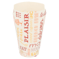 GOBELETS À FRITES AVEC FERMETURE 'PAROLE' 12 OZ - 360 ML 220 + 18PE G/M2 6,7x12,5 CM BLANC CARTON (100 UNITÉ) Image GOBELETS À FRITES AVEC FERMETURE 'PAROLE' 12 OZ - 360 ML 220 + 18PE G/M2 6,7x12,5 CM BLANC CARTON (100 UNITÉ) #2