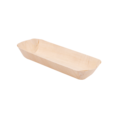 Image BARQUETTES RECTANGULAIRES 'WOOD'  19,5x7,5x2,7 CM NATUREL BOIS (50 UNITÉ) #1