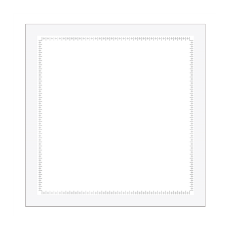 Image SERVIETTES 'COOL-COTTON' 140 G/M2 11x11 CM BLANC COTON (200 UNITÉ) #1
