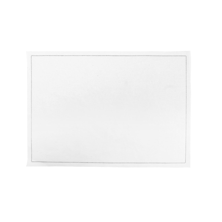 Image SETS DE TABLE 'COOL-COTTON' 140 G/M2 45x32 CM BLANC COTON (100 UNITÉ) #1