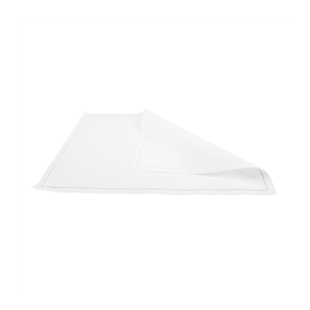 SETS DE TABLE 'COOL-COTTON' 140 G/M2 45x32 CM BLANC COTON (100 UNITÉ)