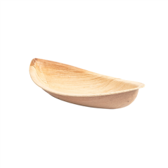 Image BARQUETTES PIROGUE 'ARECA'  21x11x4 CM NATUREL ARECA (200 UNITÉ) #1