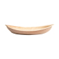 Image BARQUETTES PIROGUE 'ARECA'  21x11x4 CM NATUREL ARECA (200 UNITÉ) #2