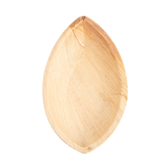 Image BARQUETTES PIROGUE 'ARECA'  21x11x4 CM NATUREL ARECA (200 UNITÉ) #3