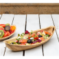 Image BARQUETTES PIROGUE 'ARECA'  30x13x2,5 CM NATUREL ARECA (200 UNITÉ) #4