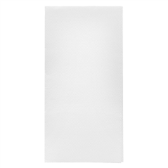 Image SERVIETTES ECOLABEL P. 1/8 'DOUBLE POINT' 18 G/M2 40x40 CM BLANC OUATE (1200 UNITÉ) #1