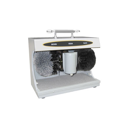 Image MACHINE À CIRER LES CHAUSSURES 90W  37x21x33 CM ARGENTE INOX (1 UNITÉ) #1