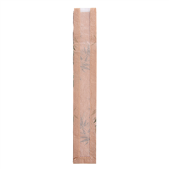 Image SACHETS PAIN ROND AVEC FENÊTRE ECO 'FEEL GREEN' 32 G/M2 9+4x60 CM NATUREL KRAFT (250 UNITÉ) #1