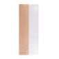 Image SACHETS POUR SANDWICHES AVEC FENÊTRE ECO 'CORNER WINDOW' 40 G/M2 12+6x30 CM NATUREL PARCH.INGRAISSABLE (250 UNITÉ) #2