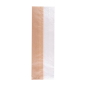 Image SACHETS POUR SANDWICHES AVEC FENÊTRE ECO 'CORNER WINDOW' 40 G/M2 12+6x38 CM NATUREL PARCH.INGRAISSABLE (250 UNITÉ) #2
