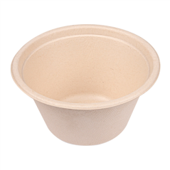 Image SALADIERS 'BIONIC' 750 ML Ø15,5x8,4 CM NATUREL BAGASSE (600 UNITÉ) #1