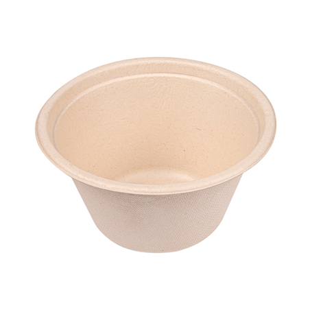 Image SALADIERS 'BIONIC' 750 ML Ø15,5x8,4 CM NATUREL BAGASSE (600 UNITÉ) #1