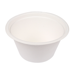 Image SALADIERS 'BIONIC' 750 ML Ø15,5x8,4 CM BLANC BAGASSE (600 UNITÉ) #1