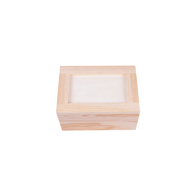 DISTRIBUTEUR SERVIETTES MINI SERVIS  15x11x8 CM NATUREL BOIS (1 UNITÉ)