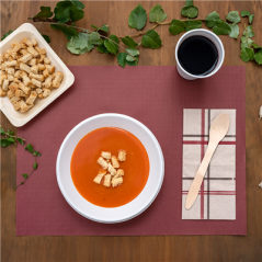 SETS DE TABLE 48 G/M2 31x43 CM BORDEAUX CELLULOSE (2000 UNITÉ)