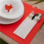 Image SETS DE TABLE  48 G/M2 31x43 CM ROUGE CELLULOSE (2000 UNITÉ) #2
