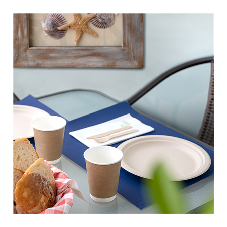 SETS DE TABLE  48 G/M2 31x43 CM BLEU MARINE CELLULOSE (2000 UNITÉ)
