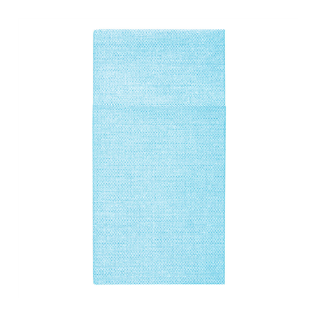 SERVIETTES KANGOUROU 'LIKE LINEN' 70 G/M2 40x40 CM TURQUOISE SPUNLACE (700 UNITÉ)
