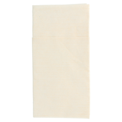 Image SERVIETTES KANGOUROU PLUS 'LIKE LINEN' 70 G/M2 40x45 CM CREME SPUNLACE (720 UNITÉ) #1