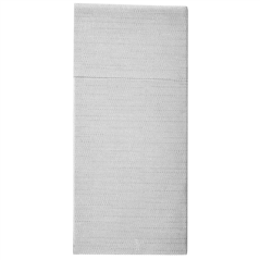 Image SERVIETTES KANGOUROU PLUS 'LIKE LINEN' 70 G/M2 40x45 CM GRIS SPUNLACE (720 UNITÉ) #1