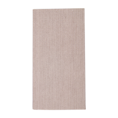 Image SERVIETTES PLI. 1/8 'LIKE LINEN' 70 G/M2 40x40 CM CHOCOLAT SPUNLACE (600 UNITÉ) #1
