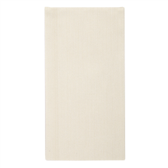 Image SERVIETTES PLI. 1/8 'LIKE LINEN' 70 G/M2 40x40 CM CREME SPUNLACE (600 UNITÉ) #1