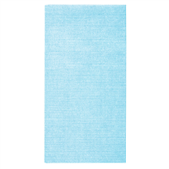 Image SERVIETTES PLI. 1/8 'LIKE LINEN' 70 G/M2 40x40 CM TURQUOISE SPUNLACE (600 UNITÉ) #1