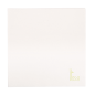 SERVIETTES 'ECO-BAMBOO' 70 G/M2 45x45 CM BLANC BAMBOU (600 UNITÉ) Image SERVIETTES 'ECO-BAMBOO' 70 G/M2 45x45 CM BLANC BAMBOU (600 UNITÉ) #1