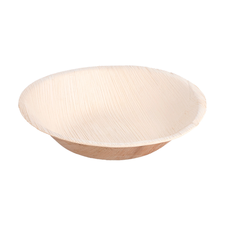 Image BOLS POUR SAUCES 'ARECA' 150 ML Ø12x3,5 CM NATUREL ARECA (500 UNITÉ) #1