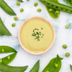 Image BOLS POUR SAUCES 'ARECA' 150 ML Ø12x3,5 CM NATUREL ARECA (500 UNITÉ) #4