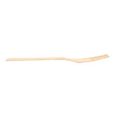Image FOURCHETTES  17 CM NATUREL BAMBOU (100 UNITÉ) #3