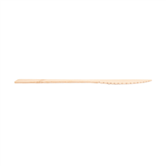 Image COUTEAUX  17 CM NATUREL BAMBOU (100 UNITÉ) #3