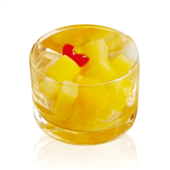 MINI VERRE ROND 'WAKI GLASS' 120 ML 4 OZ Ø6,7x5 CM TRANSPARENT VERRE (72 UNITÉ)