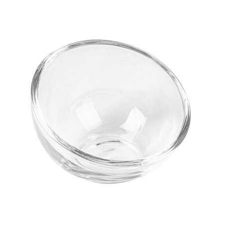 Image MINI SPHÉRIQUE TRONQUÉ 'WAKI GLASS' 45 ML 1,5 OZ Ø7,8x5,7 CM TRANSPARENT VERRE (72 UNITÉ) #1