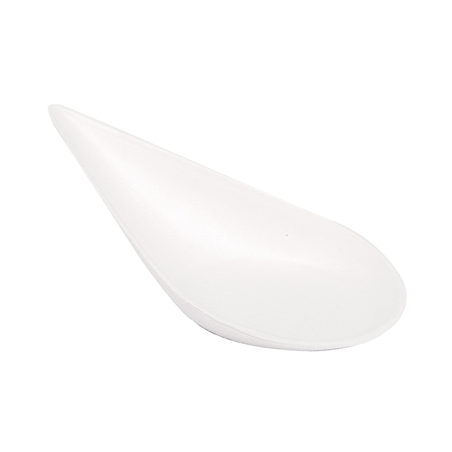 Image RÉCIPIENT À CUILLÈRE 'BIONIC'  10,1x5x2,9 CM BLANC BAGASSE (1000 UNITÉ) #1